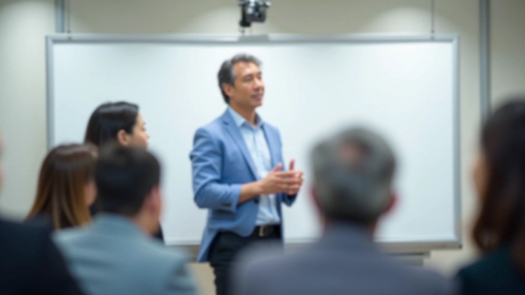 Professional facilitator leading emotional intelligence workshop with diverse participants